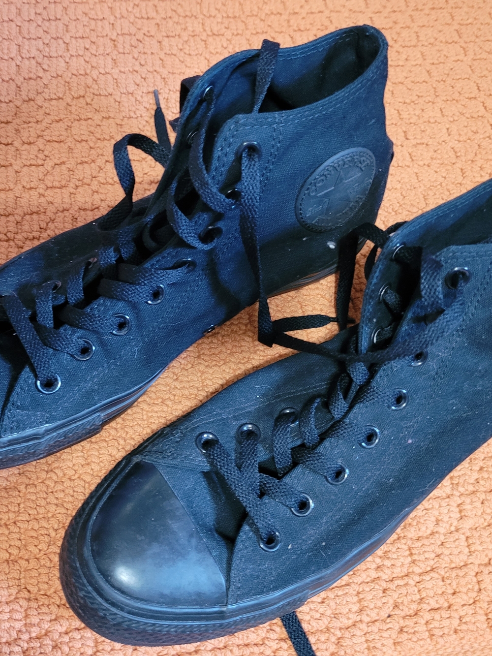 Converse Black High-Top Canvas Sneakers